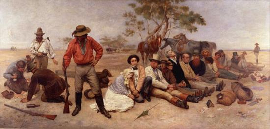 William Strutt Bushrangers, Victoria, Australia, Spain oil painting art